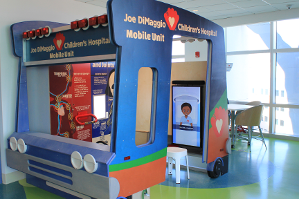 Joe D Mobile Health Unit play bus